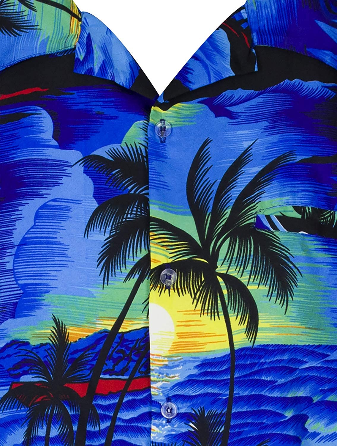 Herren Hawaiihemd Coconut Tree Lustig