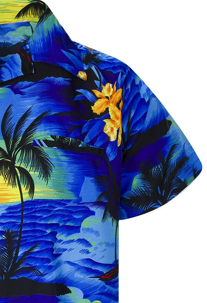 Men's Hawaiian Shirt Coconut Tree Funny