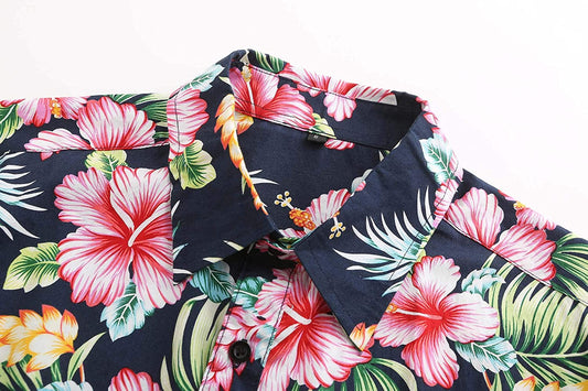 Hawaiian Casual Shirt for Men, Bright Colors for Party, Vacation